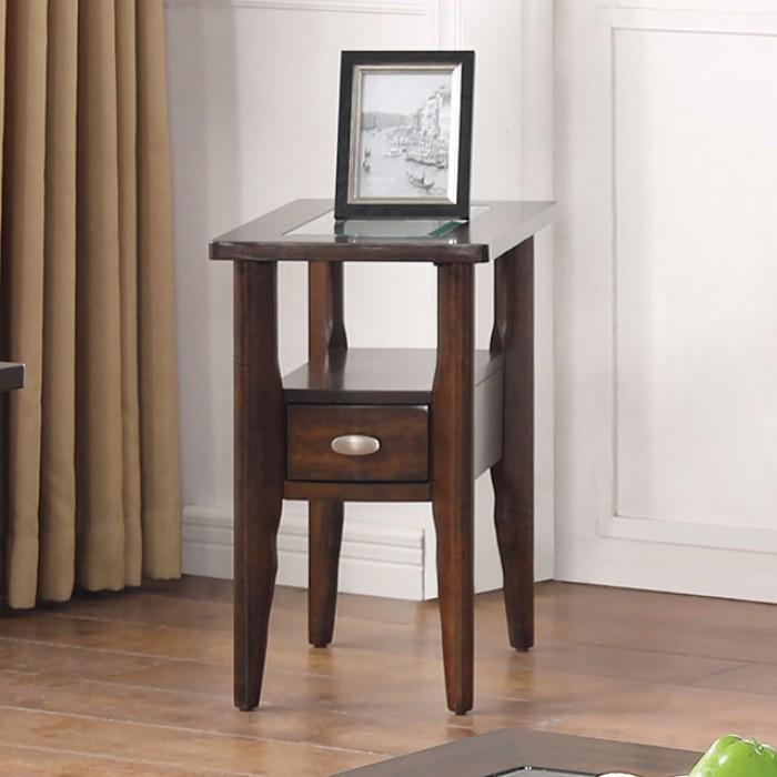 

    
Transitional Dark Walnut Solid Wood Side Table Furniture of America Riverdale CM4905WN-ST-ST
