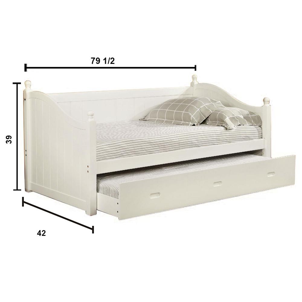 

                    
Furniture of America Walcott Daybed White  Purchase 
