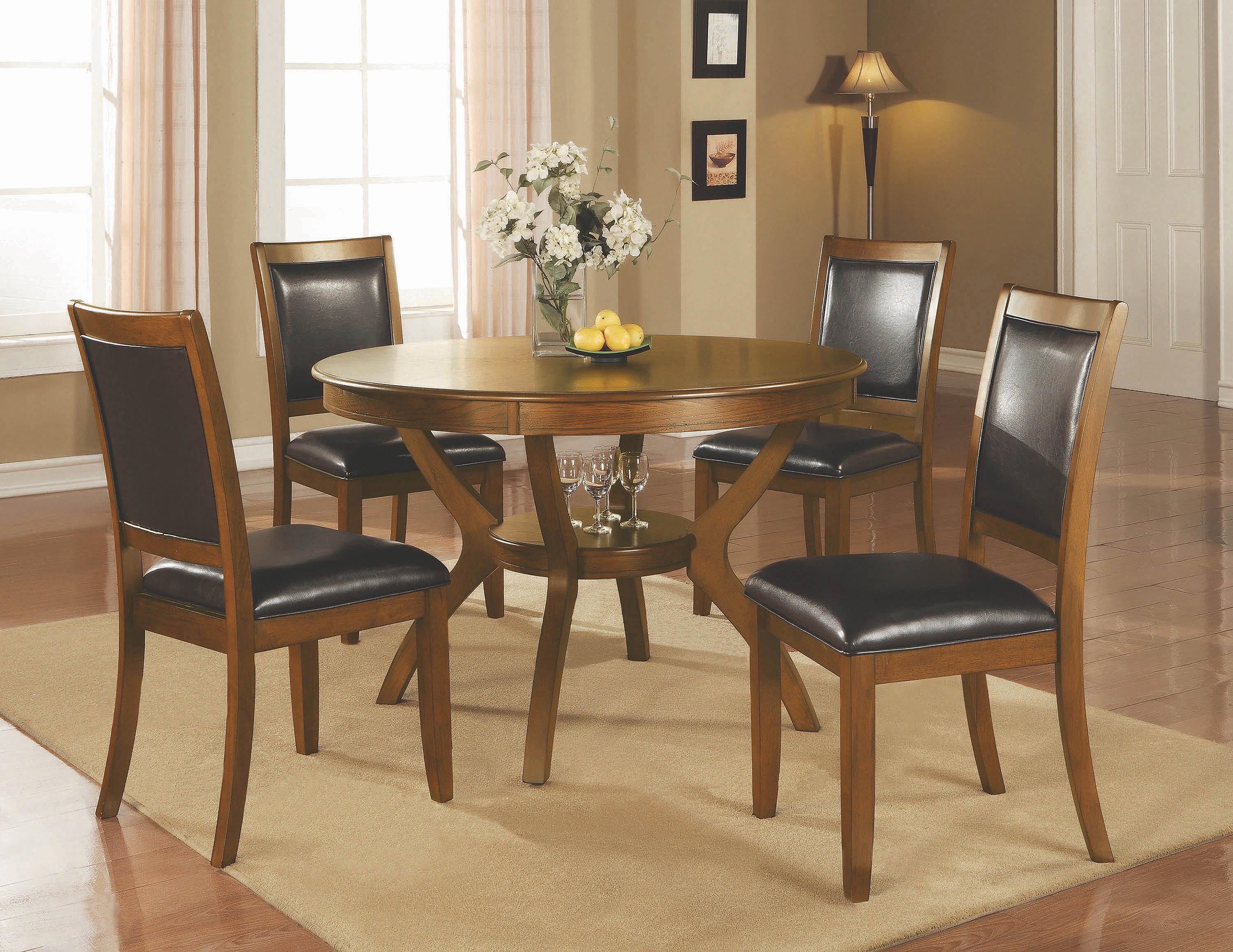 

    
Coaster 102171 Nelms Dining Table Brown 102171
