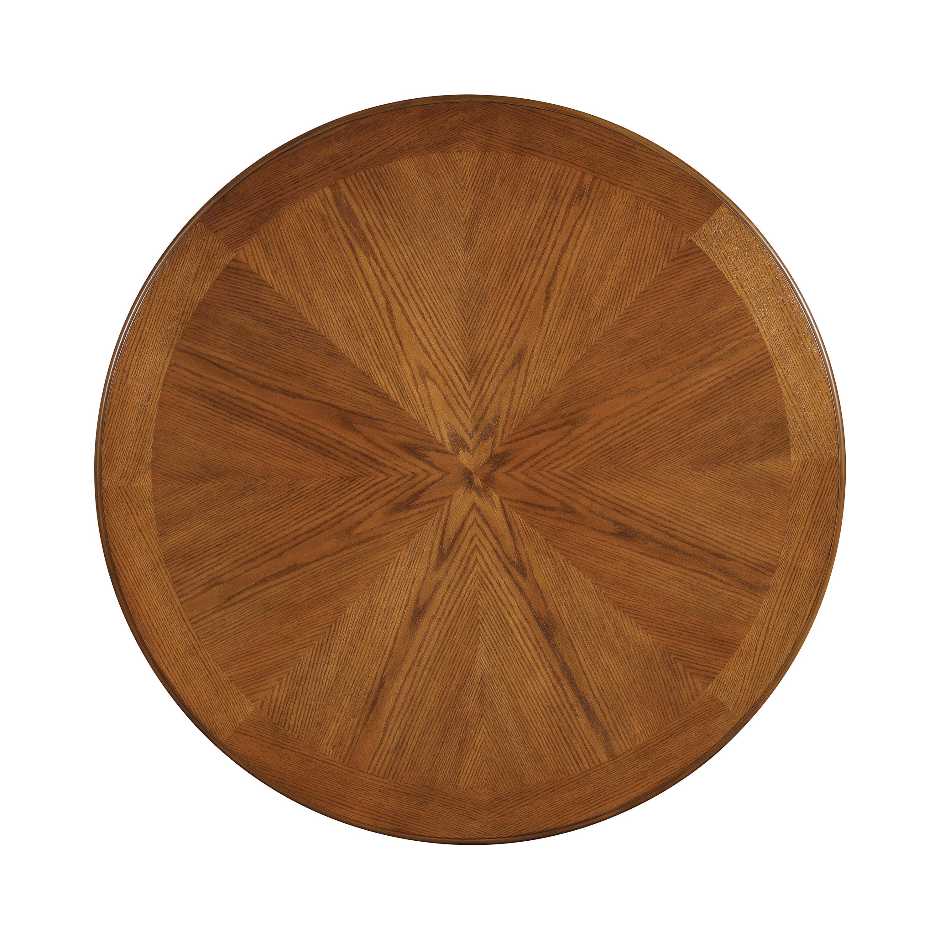 

    
Transitional Deep Brown Hardwood Dining Table Coaster 102171 Nelms
