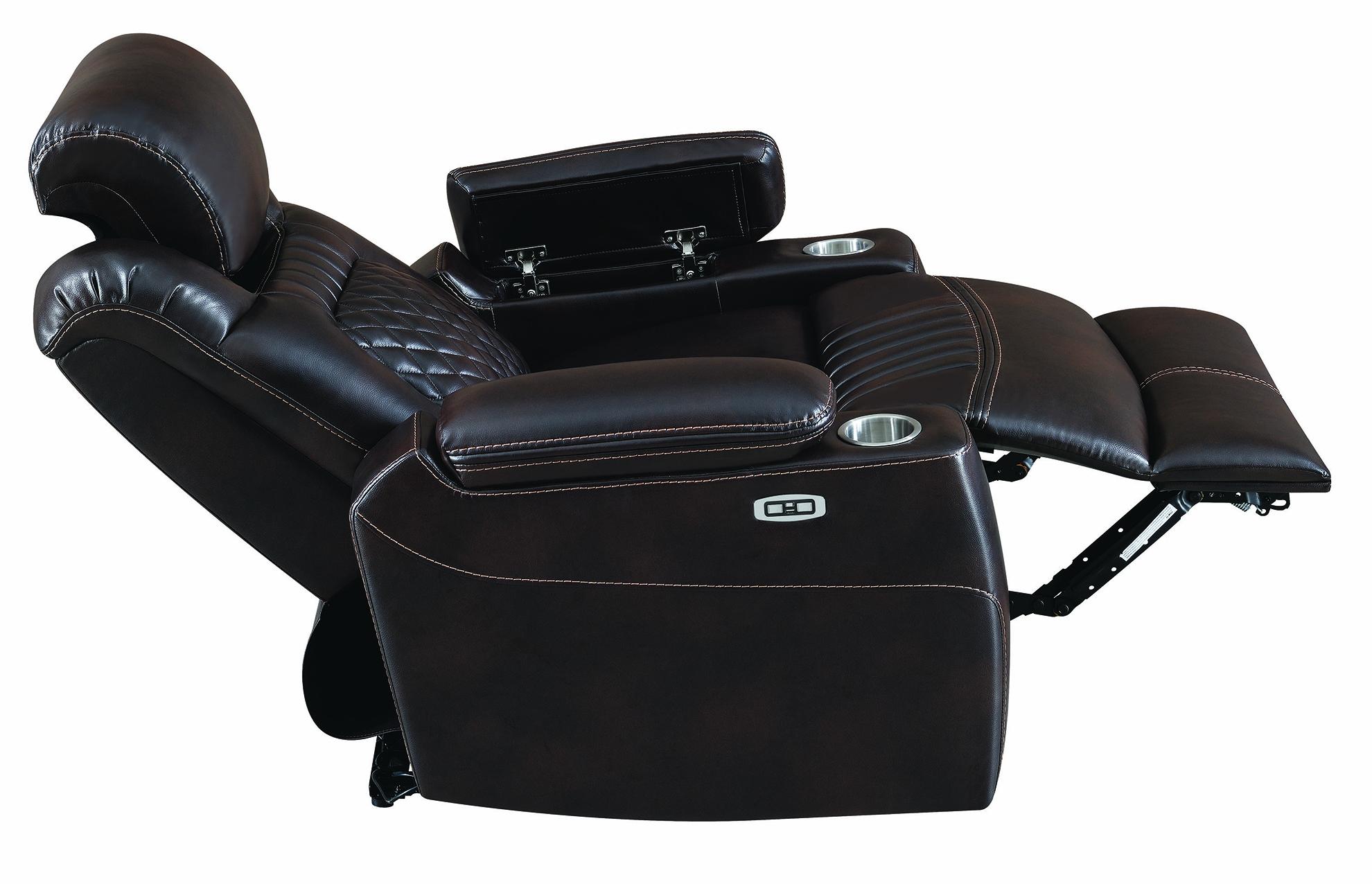 

                    
Coaster 603413PP Korbach Power recliner Espresso Coated Microfiber Purchase 
