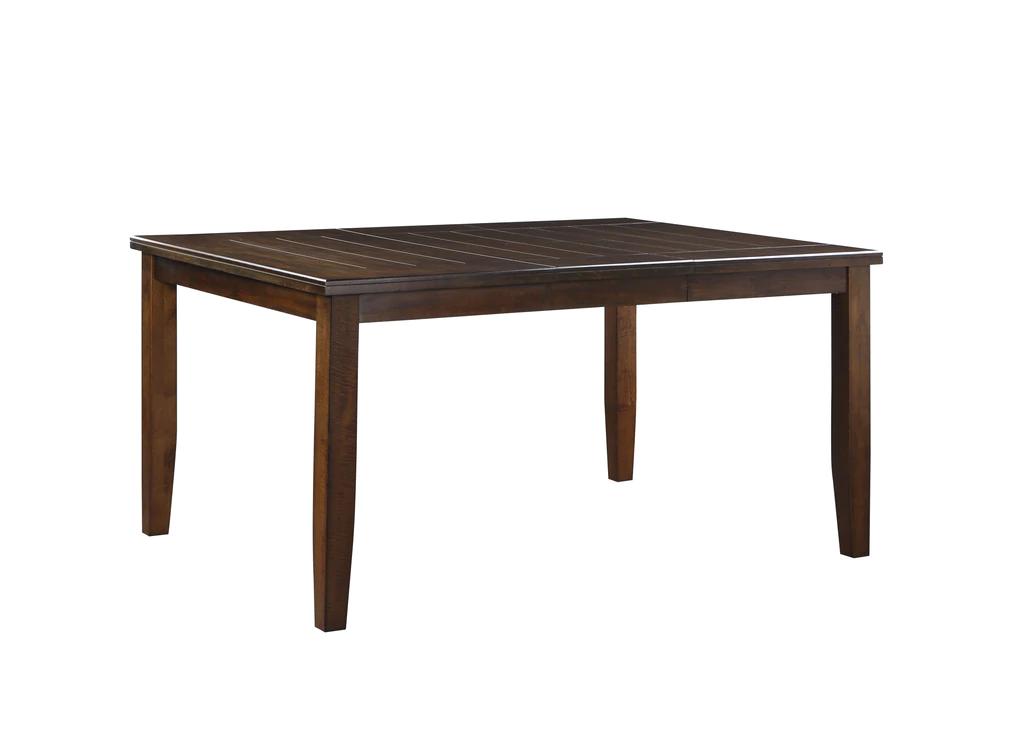 Transitional, Rustic Dining Table Urbana 74620 in Espresso 