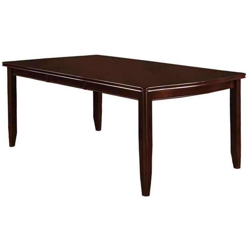 

    
Transitional Espresso Solid Wood Dining Table Furniture of America CM3336T Edgewood
