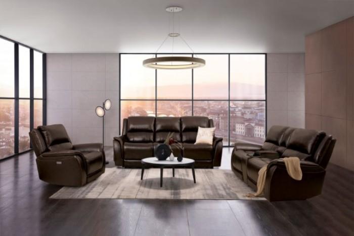 

    
Transitional Espresso Solid Wood Power Reclining Sofa Furniture of America Gorgius CM9910ES-SF-PM-S
