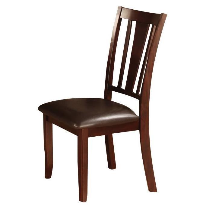 

    
Transitional Espresso Solid Wood Side Chairs Set 2pcs Furniture of America CM3336SC-2PK Edgewood

