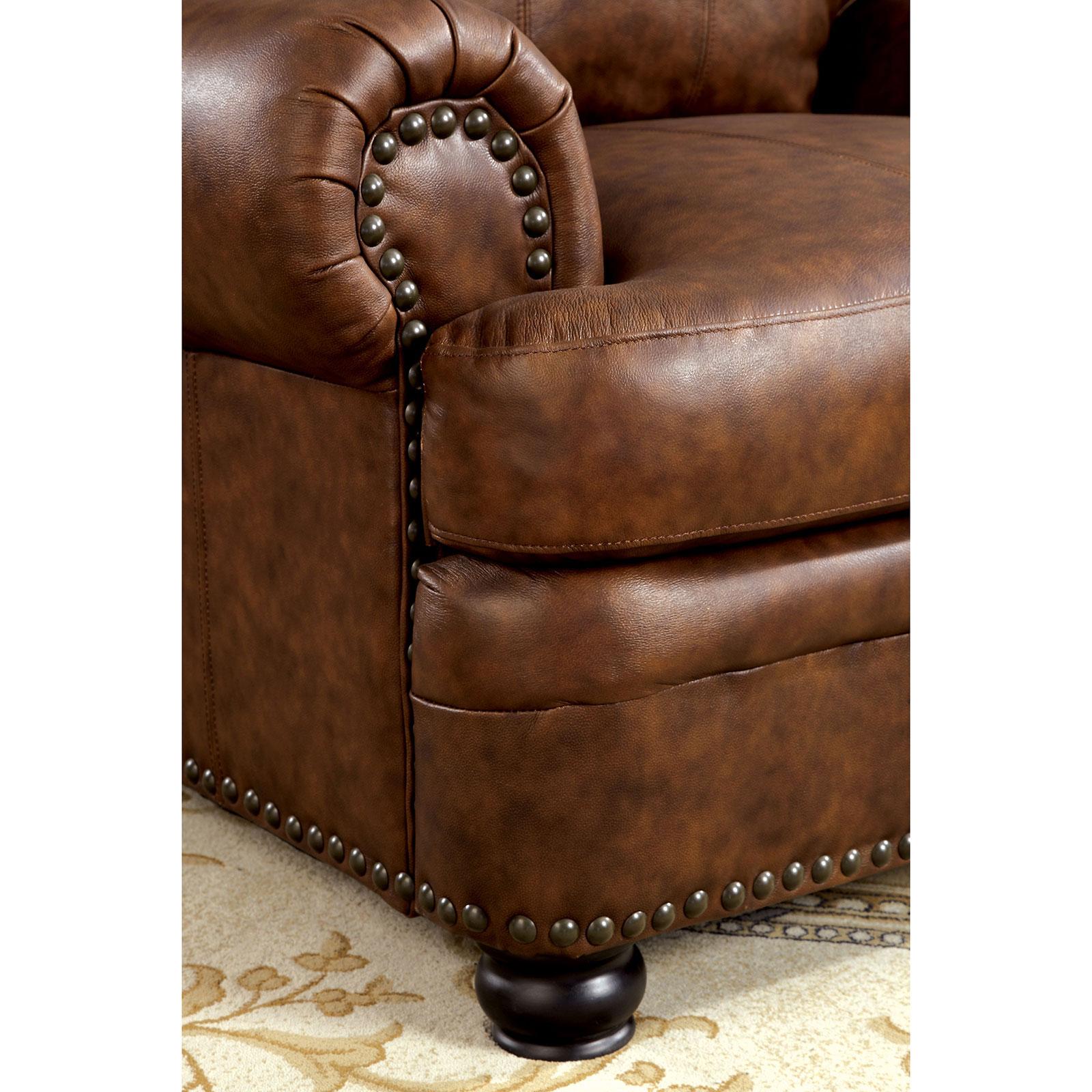 

    
Brown Fabric Armchair RHEINHARDT CM6318-CH Furniture of America Transitional
