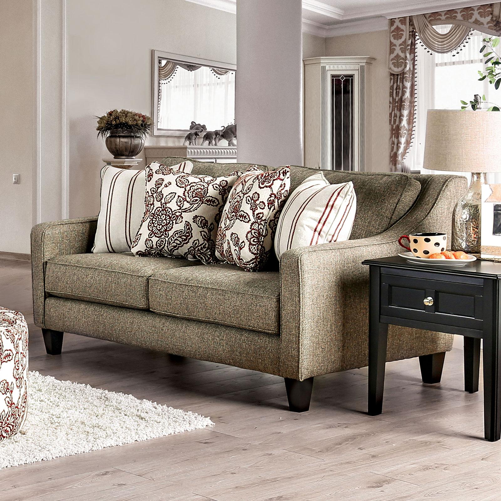 

    
Gray Fabric Loveseat FILLMORE SM8350-LV Furniture of America Transitional
