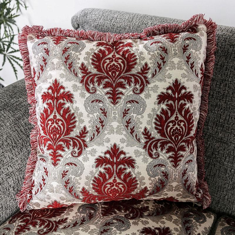 

    
 Order  Light Gray & Red Chenille Loveseat WHITLAND SM6219-LV FOA Traditional Classic
