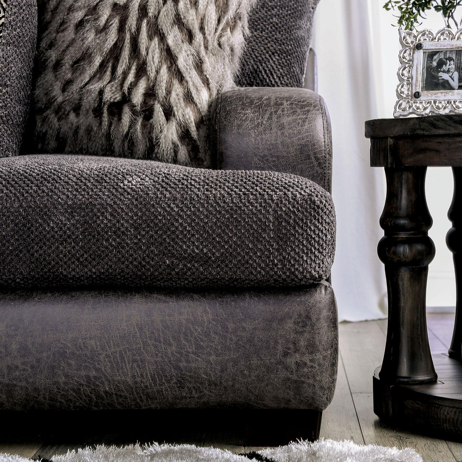 

        
Furniture of America Gellhorn Sectional Sofa Gray Fabric 00193011014422
