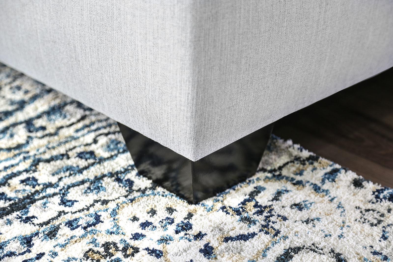 

                    
Furniture of America ORNELLA SM2671 Sectional Sofa Light Gray Linen-like Fabric Purchase 
