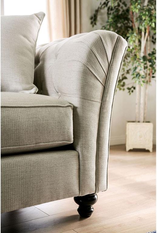 

                    
Furniture of America PORTH SM2667-SF Sofa Ivory Fabric Purchase 
