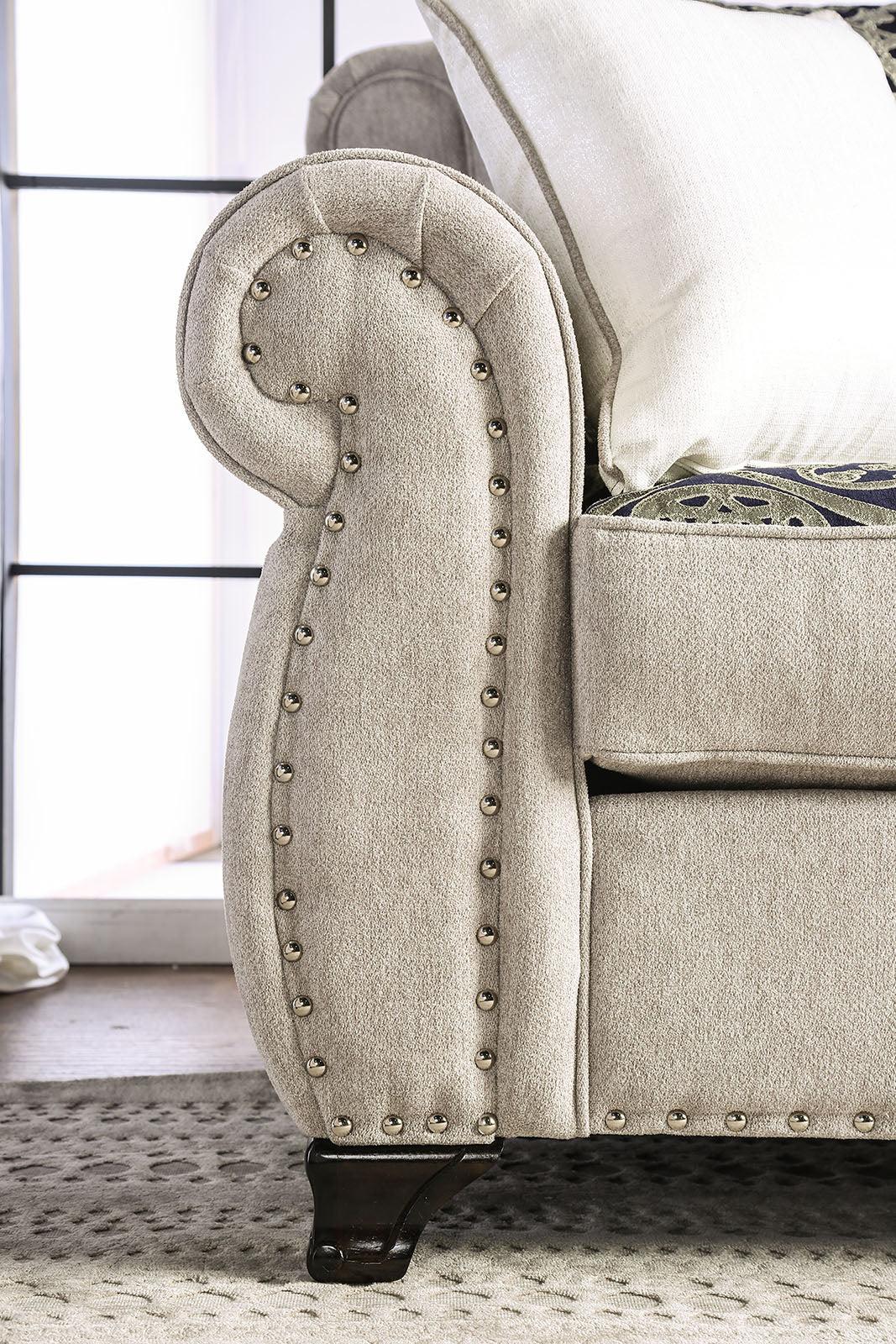 

                    
Furniture of America SINATRA SM6152-SF Sofa Mocha Linen-like Fabric Purchase 
