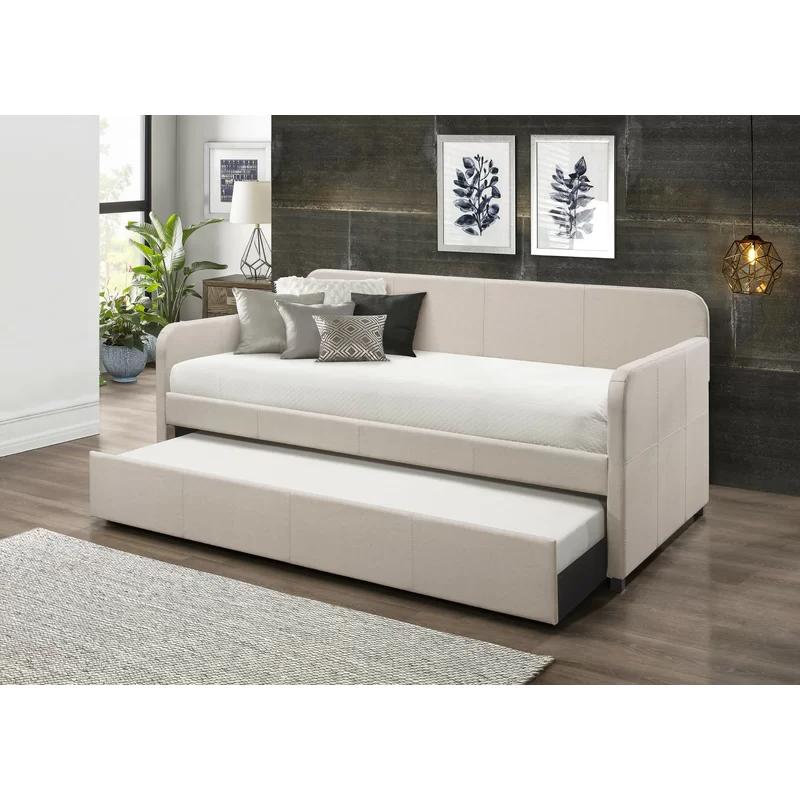 

    
Acme Furniture Jagger Daybed w/ trundle Fog 39190
