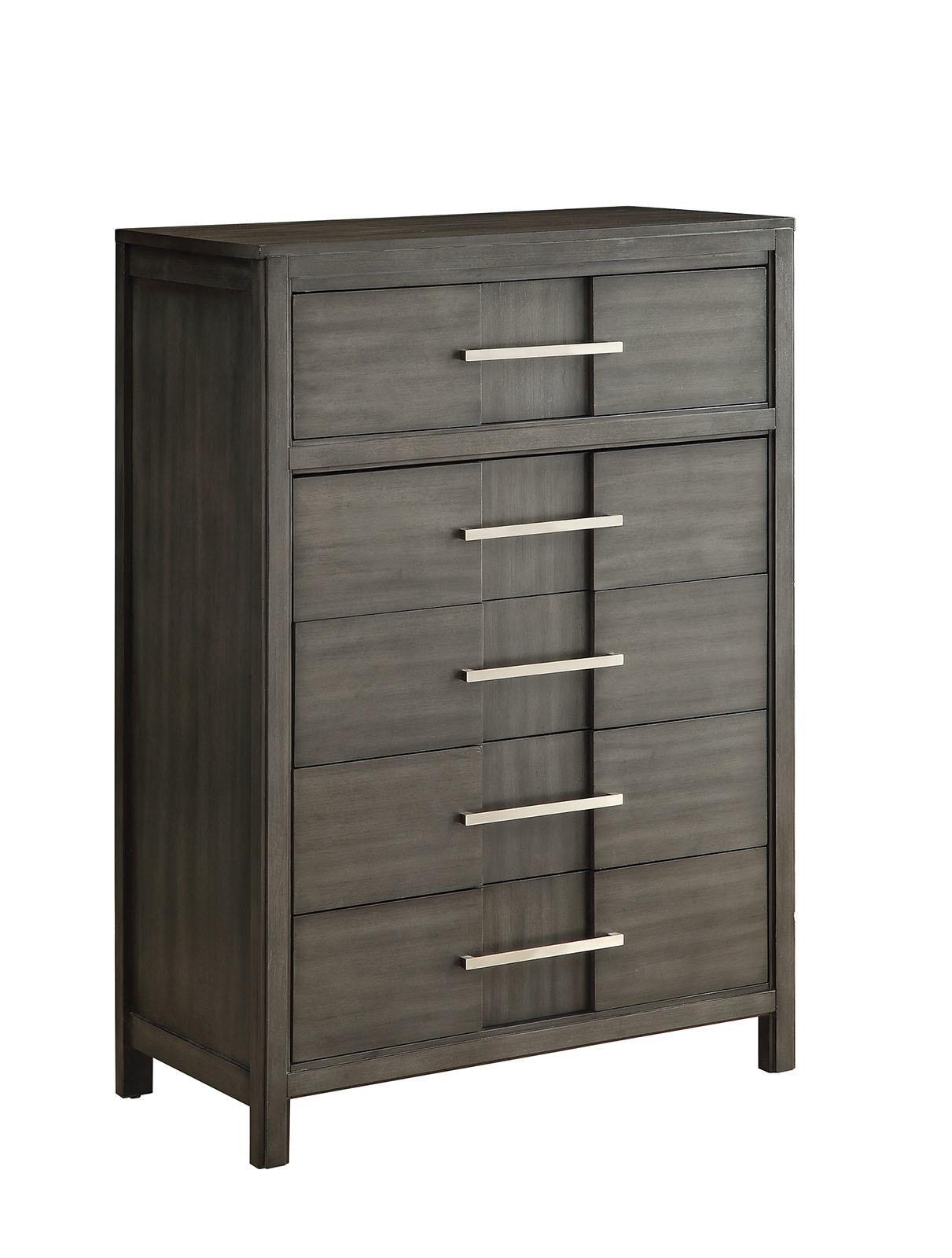 

    
CM7500GY-CK-5PC-CHE Transitional Gray CAL King Storage Bedroom Set 5 w/Chest Karla Furniture of America
