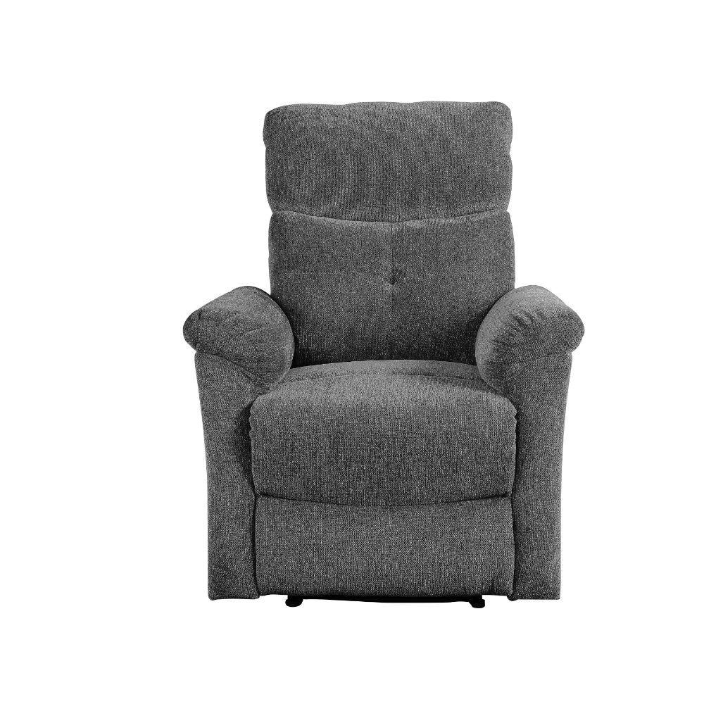 

    
Acme Furniture Treyton Glider Reclining Chair Gray 51817

