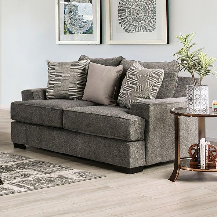 

    
Furniture of America SM1220-SF-2PC Holborn Sofa and Loveseat Set Gray SM1220-SF-2PC
