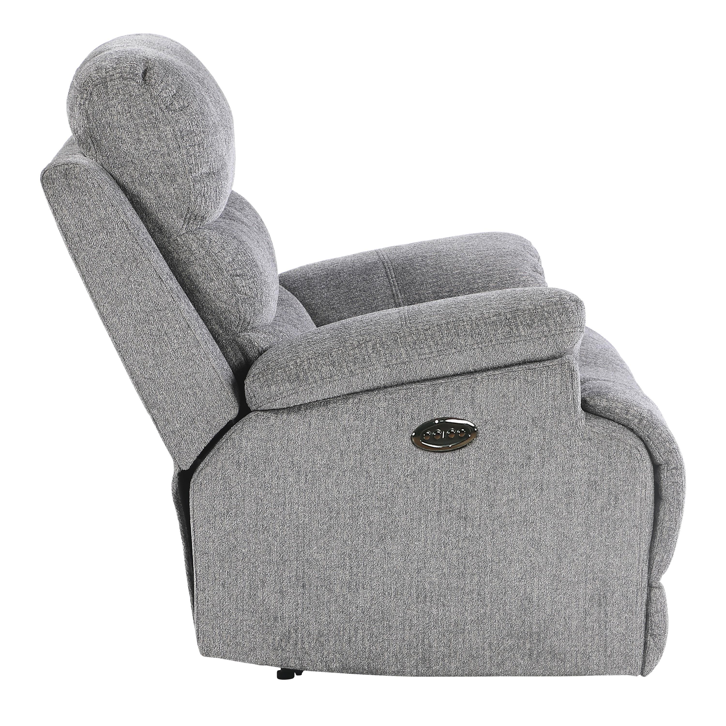 

                    
Homelegance 9422FS-1PWH Sherbrook Power Reclining Chair Gray Chenille Purchase 

