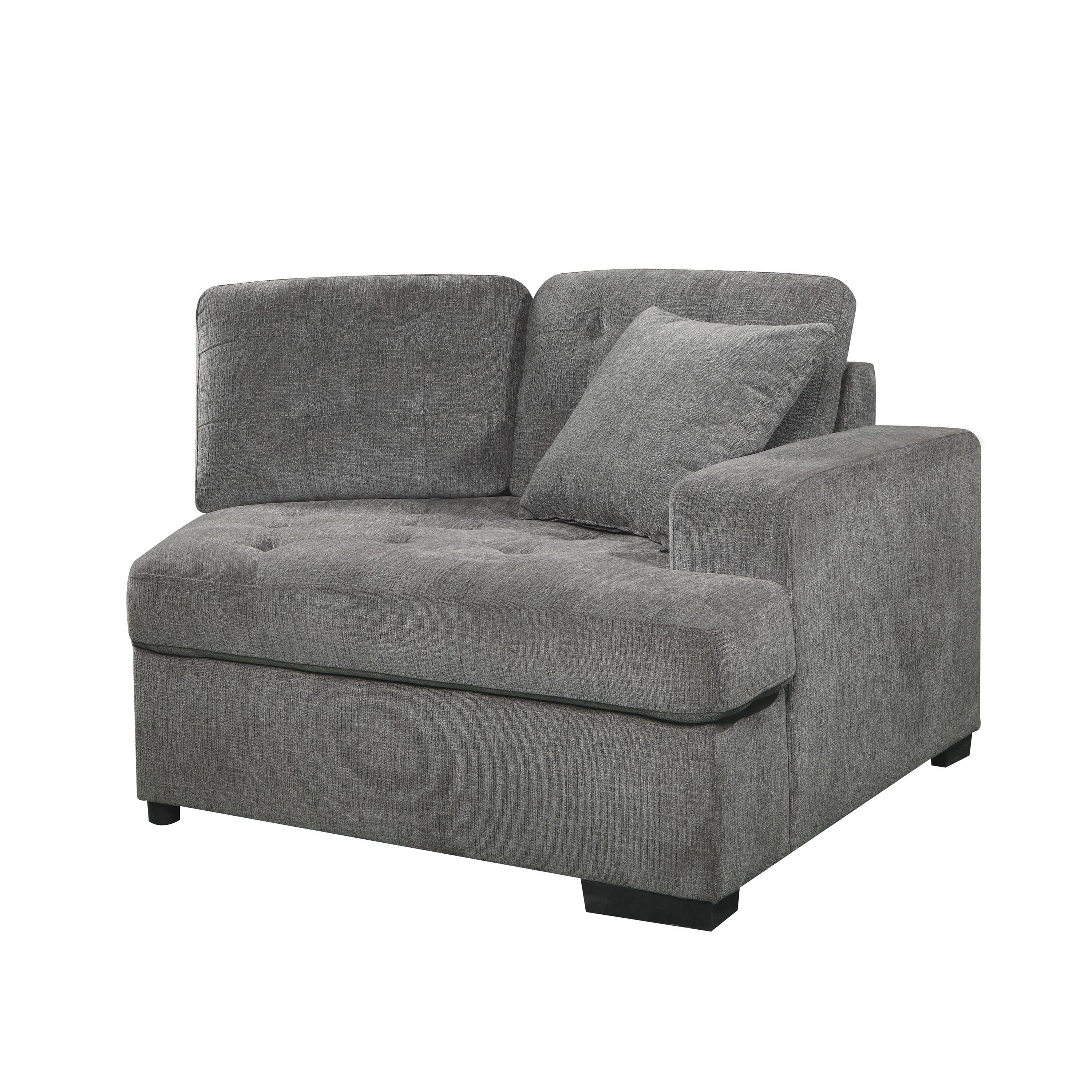 

                    
Buy Transitional Gray Chenille 2-Piece Sectional Homelegance 9401GRY*22LRU Logansport
