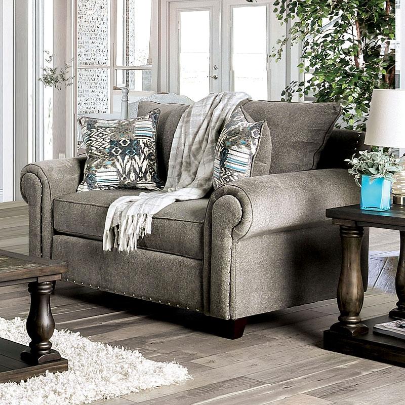 

    
Furniture of America SM6155-2PC Mott Sofa and Loveseat Set Gray SM6155-2PC
