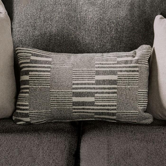

                    
Buy Transitional Gray Chenille Sofa Furniture of America SM1220-SF Holborn

