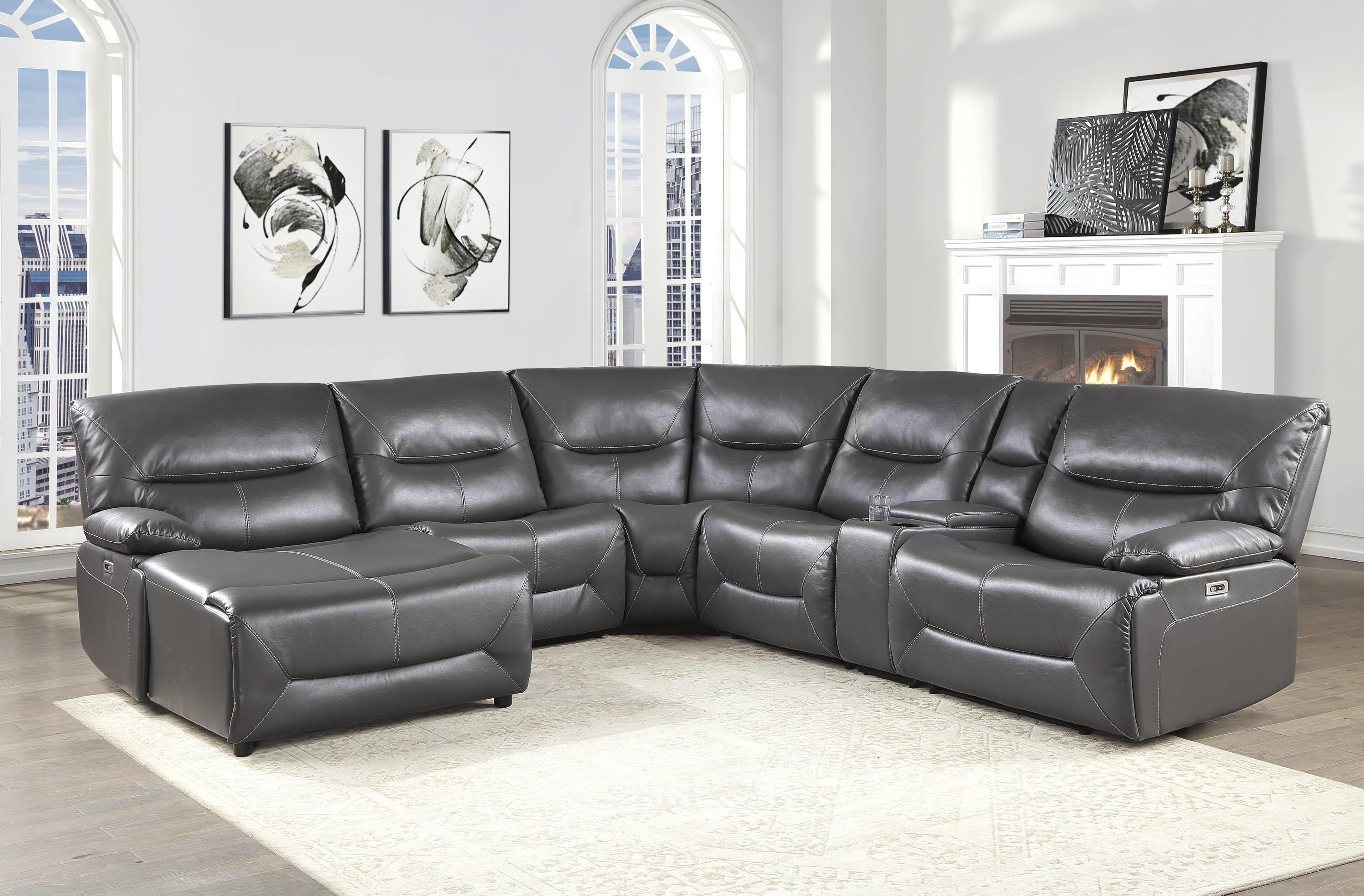 

    
9579GRY*6LCRRPW Homelegance Power Reclining Sectional
