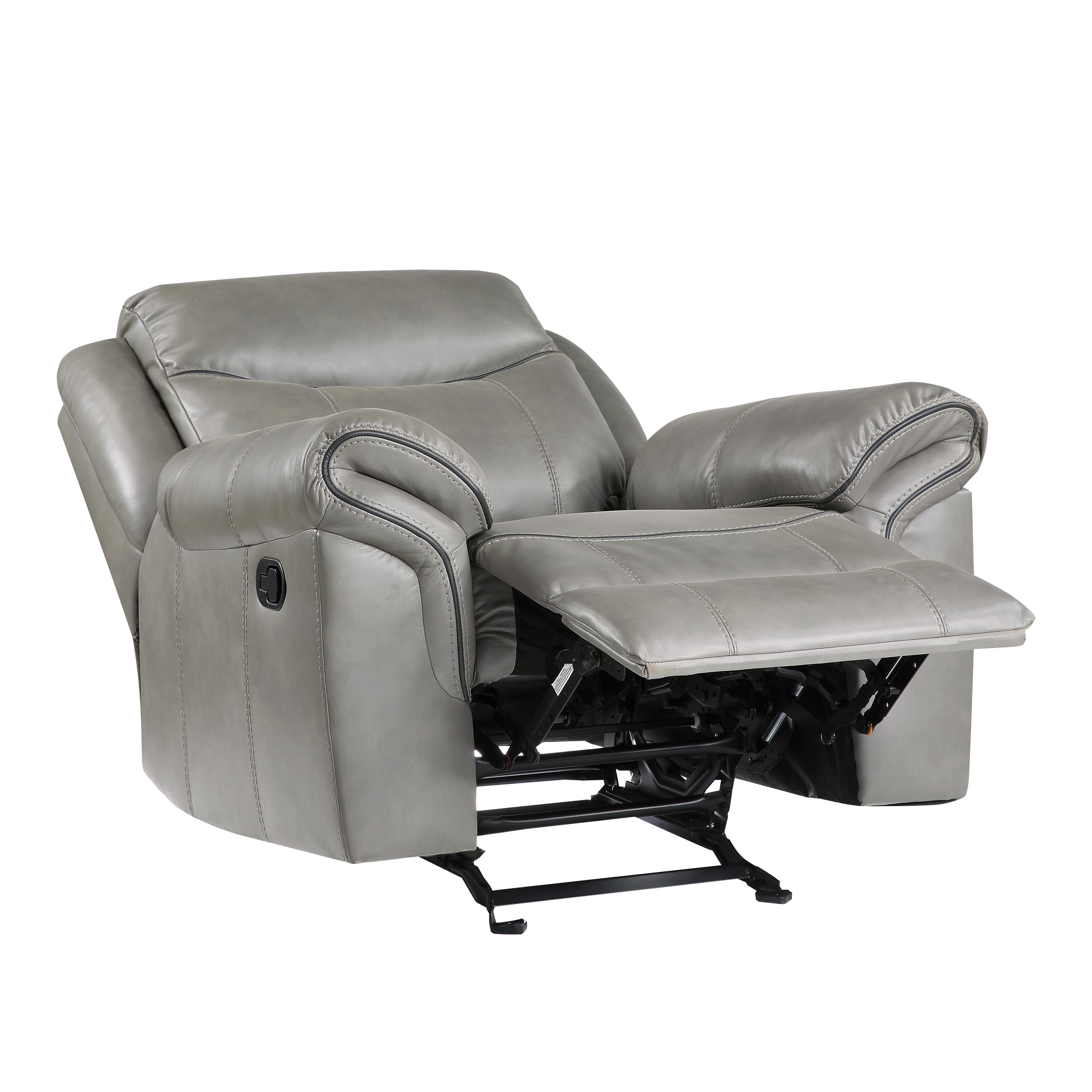 

    
Homelegance 8206GRY-1 Aram Reclining Chair Gray 8206GRY-1
