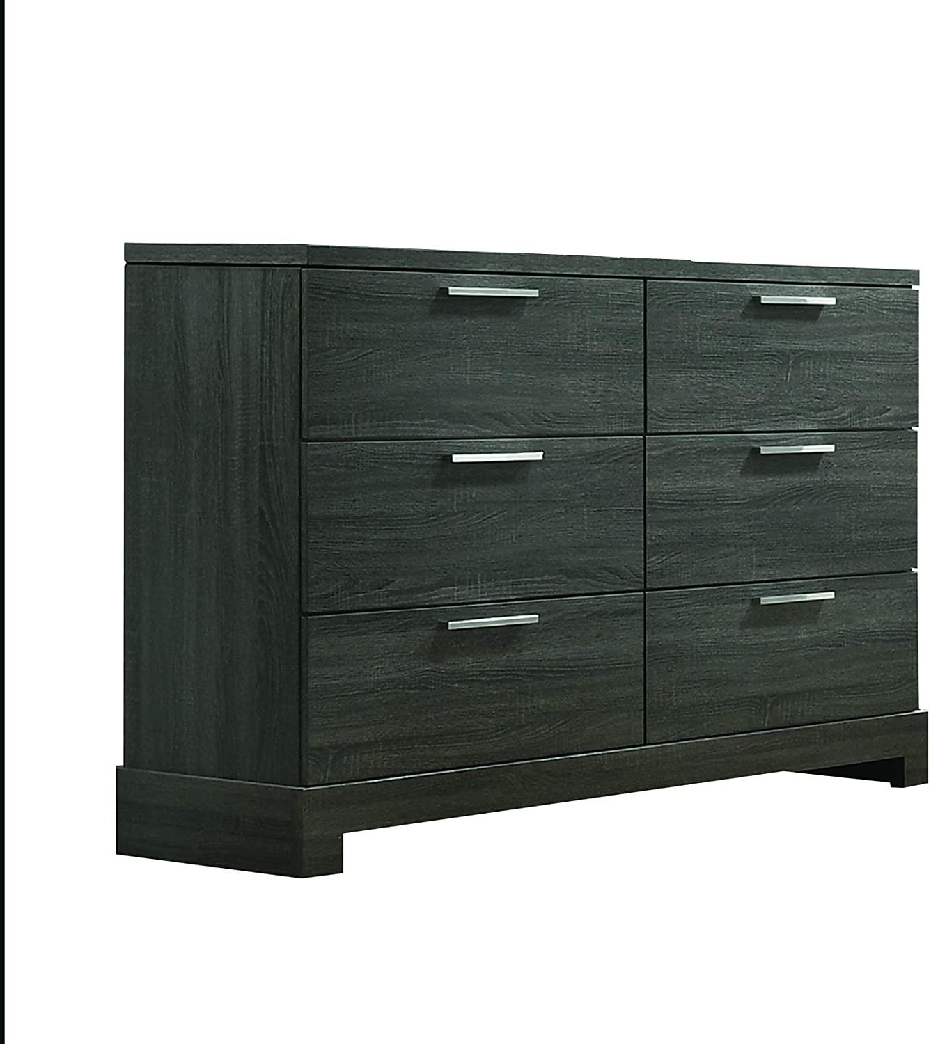 

    
22027EK -Set-5 Transitional Gray Finish Bookcase Storage Headboard King Bedroom Set 5Pcs Lantha-22027EK Acme
