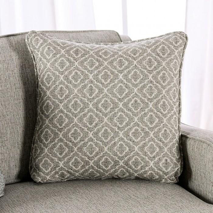 

                    
Buy Transitional Gray Linen-like Fabric Loveseat Furniture of America SM8193-LV Stephney
