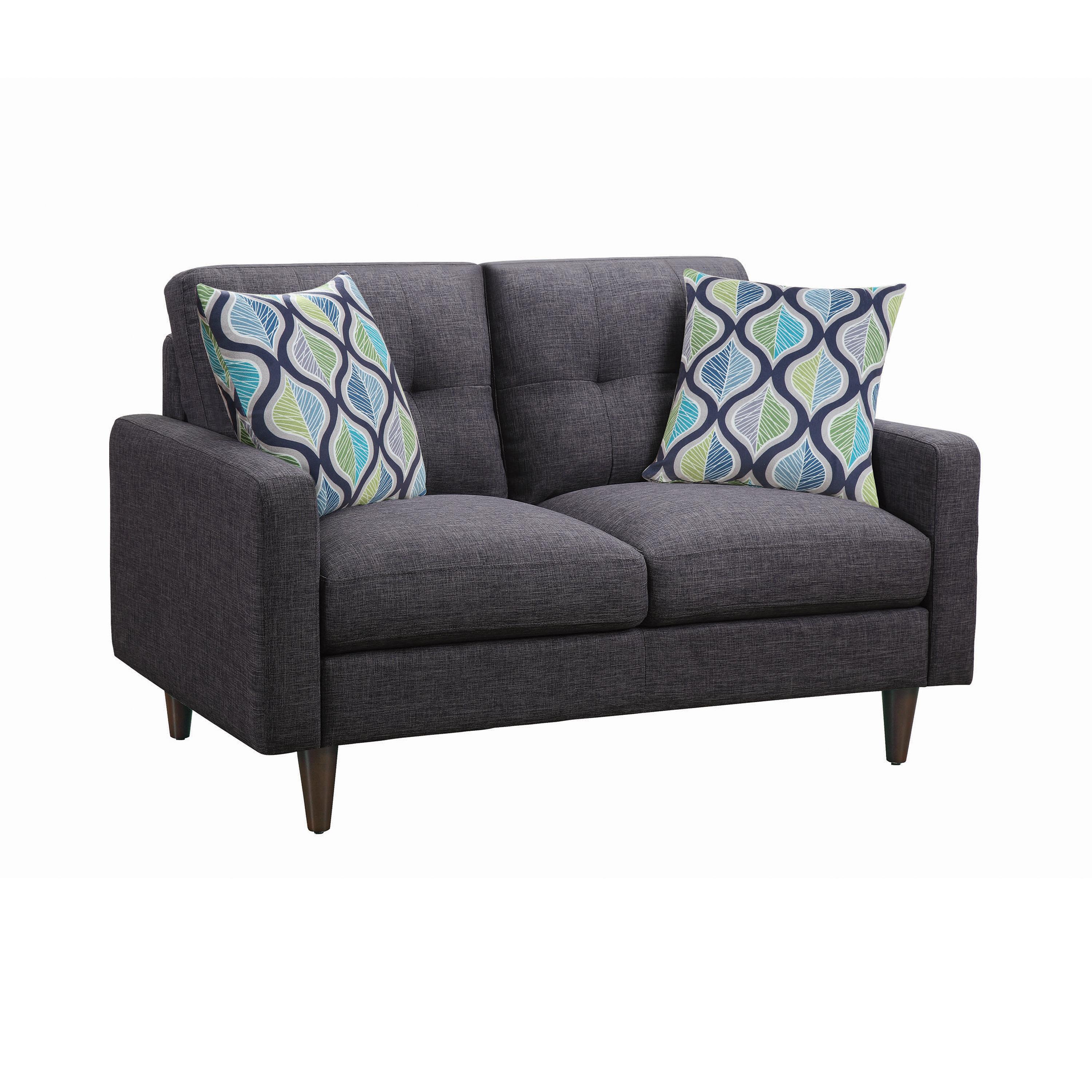 

                    
Buy Transitional Gray Linen-like Upholstery Living Room Set 2pcs Coaster 552001-S2 Watsonville
