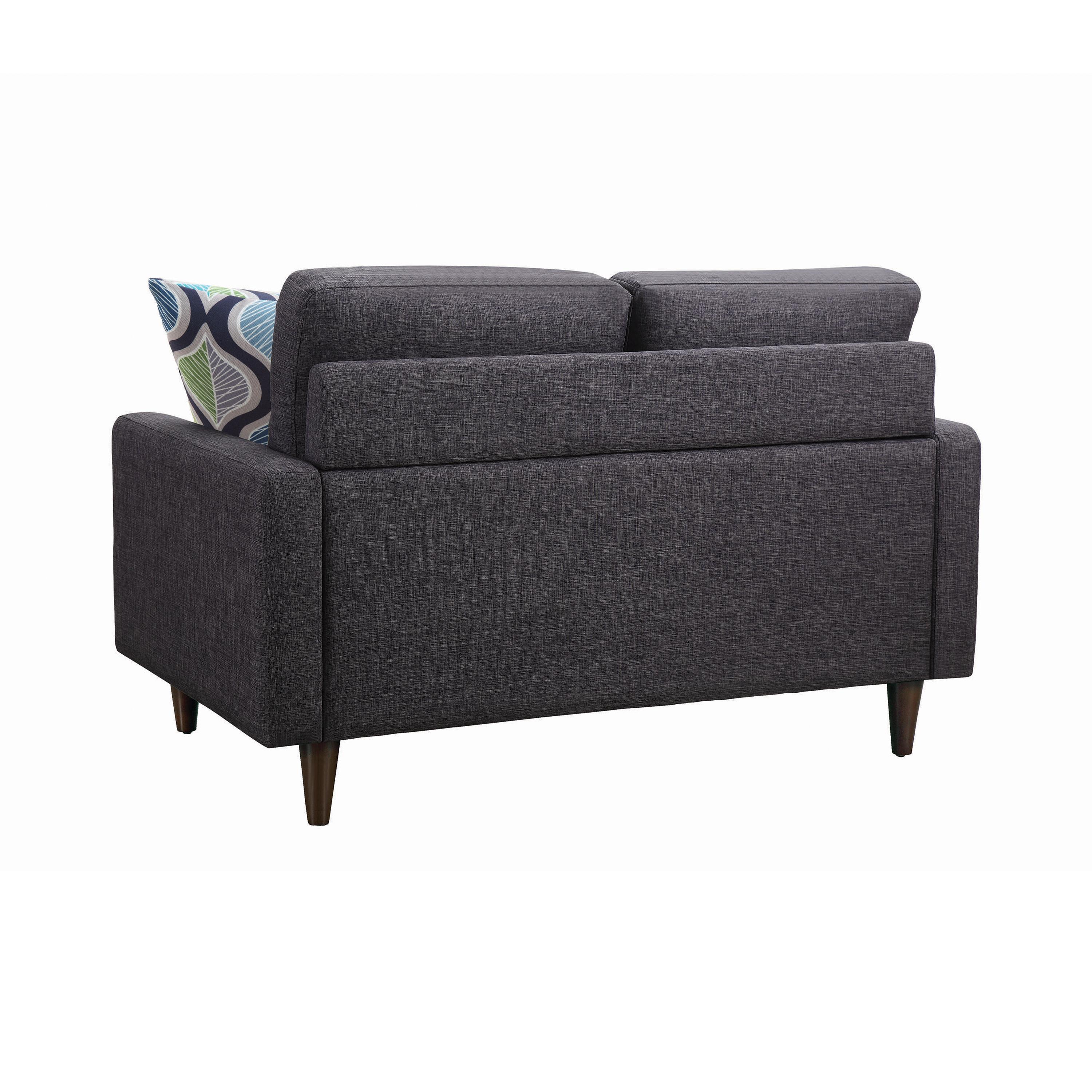 

    
 Shop  Transitional Gray Linen-like Upholstery Living Room Set 2pcs Coaster 552001-S2 Watsonville
