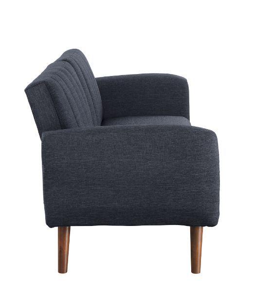 

                    
Acme Furniture Bernstein Futon sofa Dark Gray Linen Purchase 
