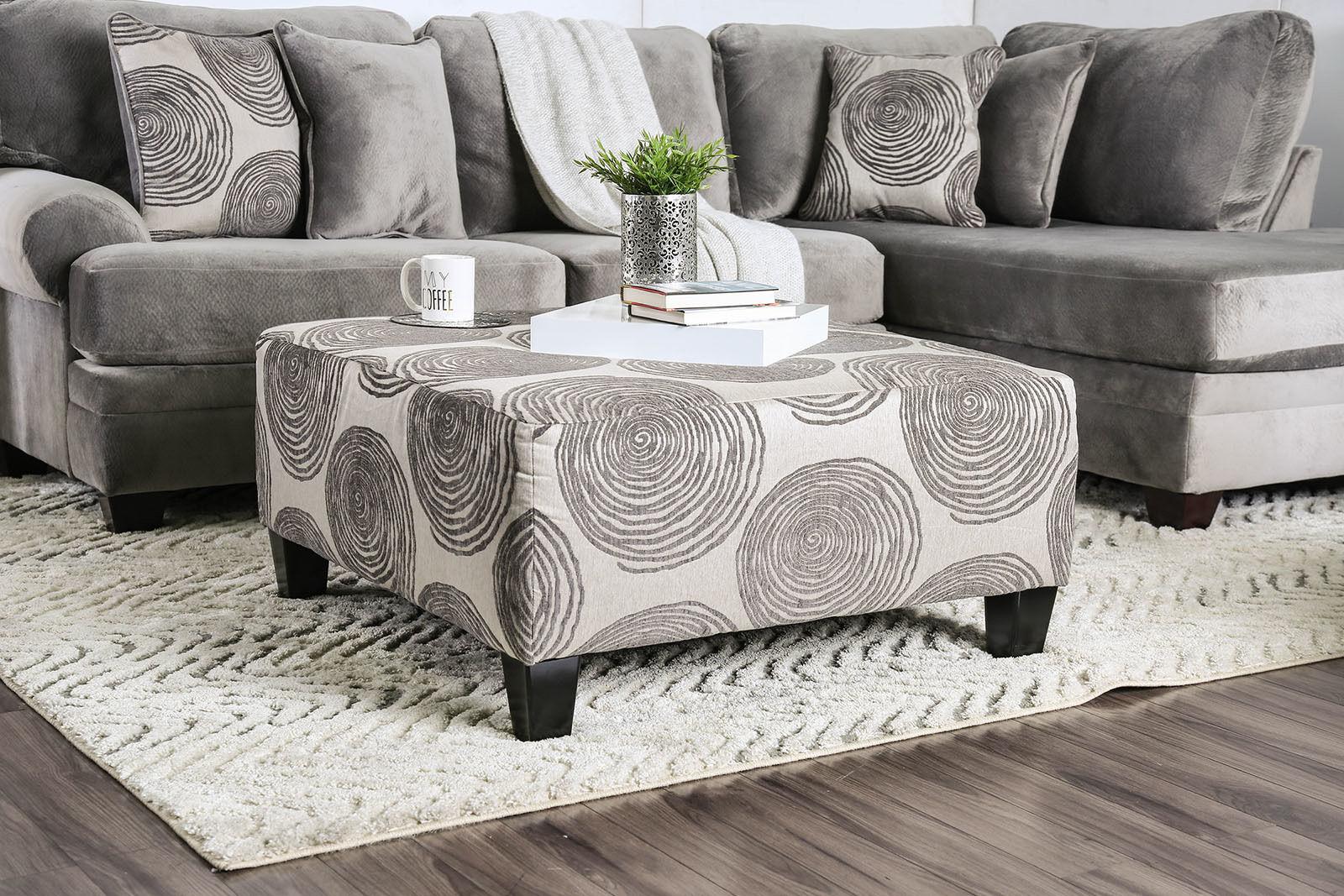 

    
SM5143GY-3PC Transitional Gray Microfiber Living Room Set 3pcs w/Swivel Chair Furniture of America Bonaventura
