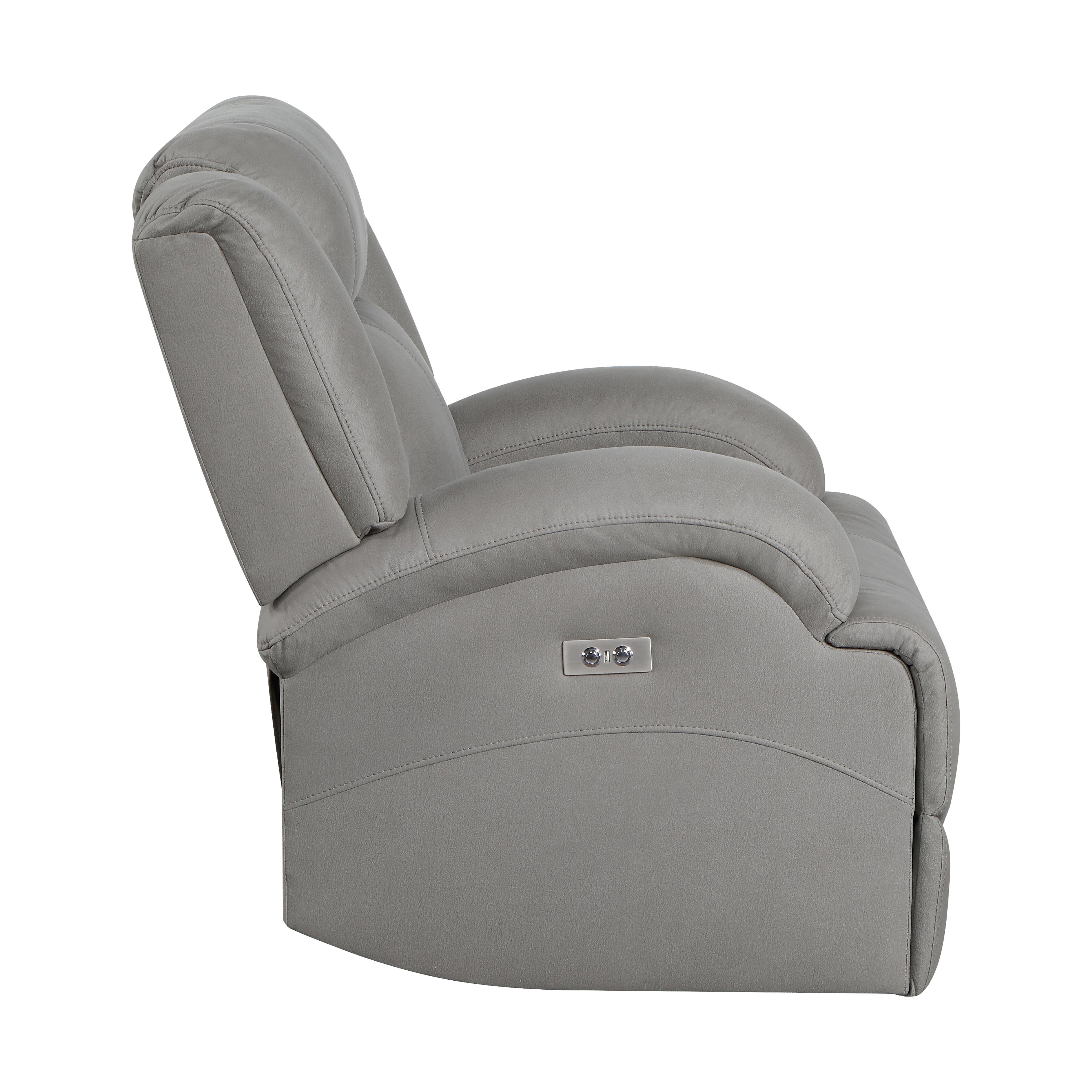 

    
Homelegance 9207GRY-1PW Camryn Power Reclining Chair Gray 9207GRY-1PW
