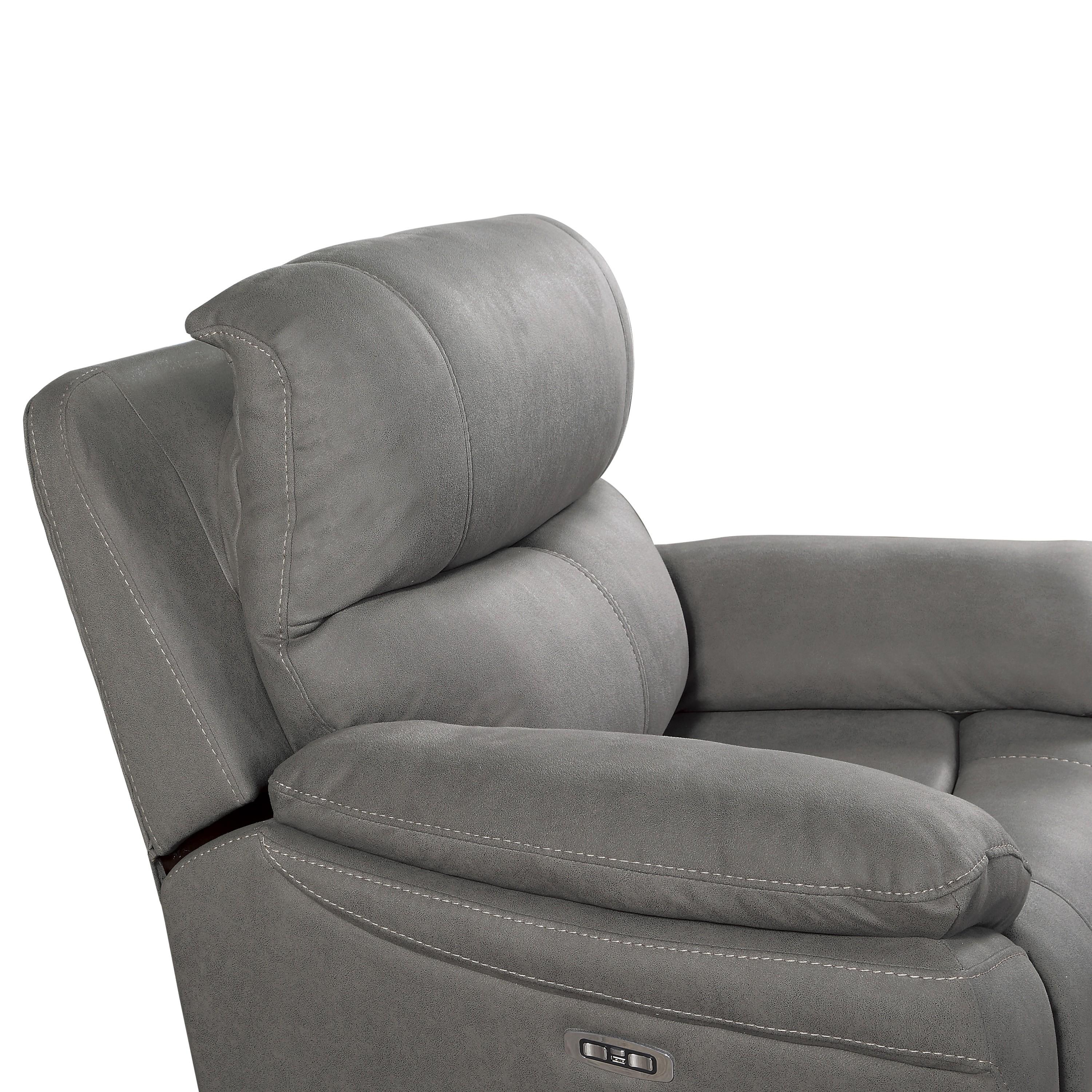 

    
9580GY-1PWH Homelegance Power Reclining Chair
