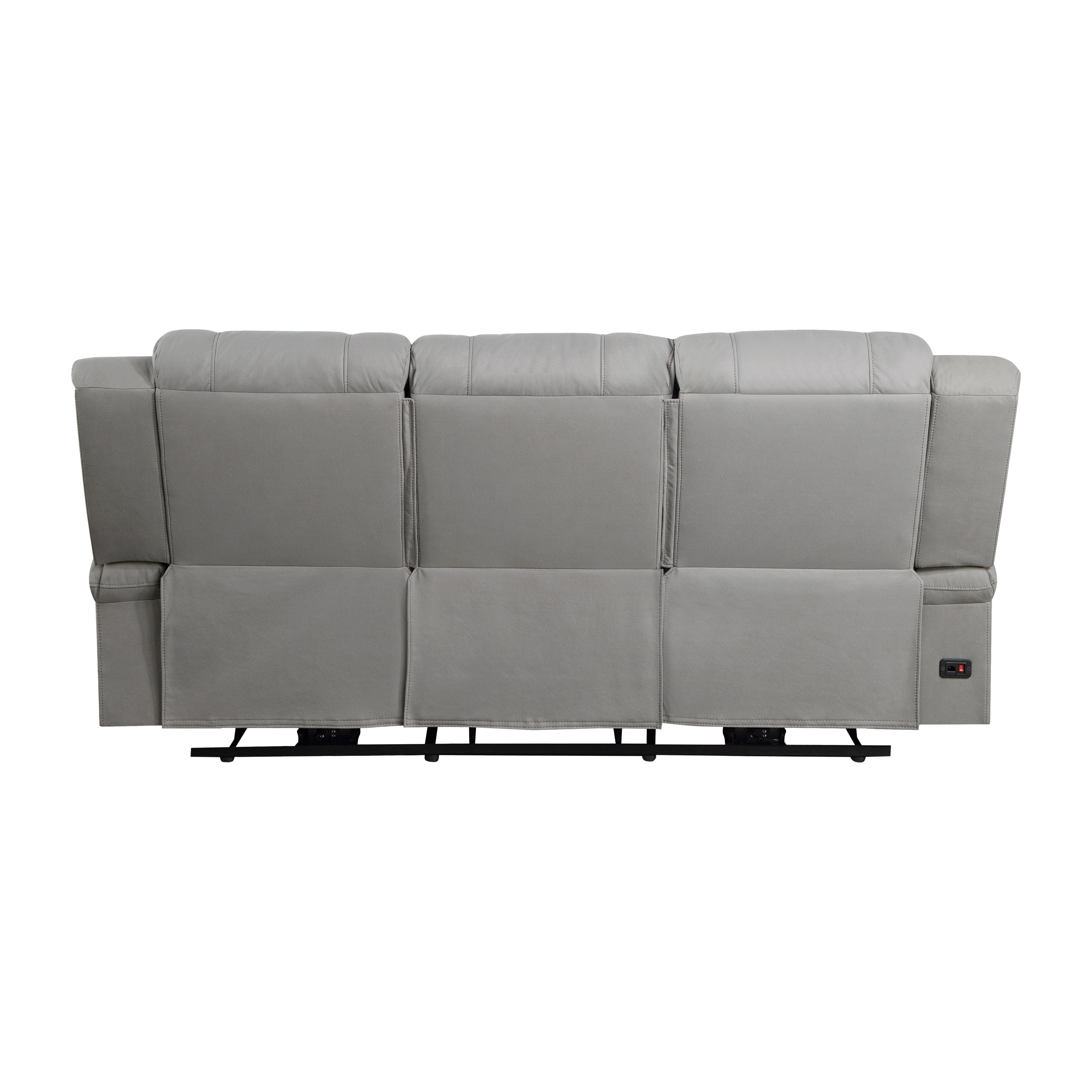 

                    
Homelegance 9207GRY-3PW Camryn Power Reclining Sofa Gray Microfiber Purchase 
