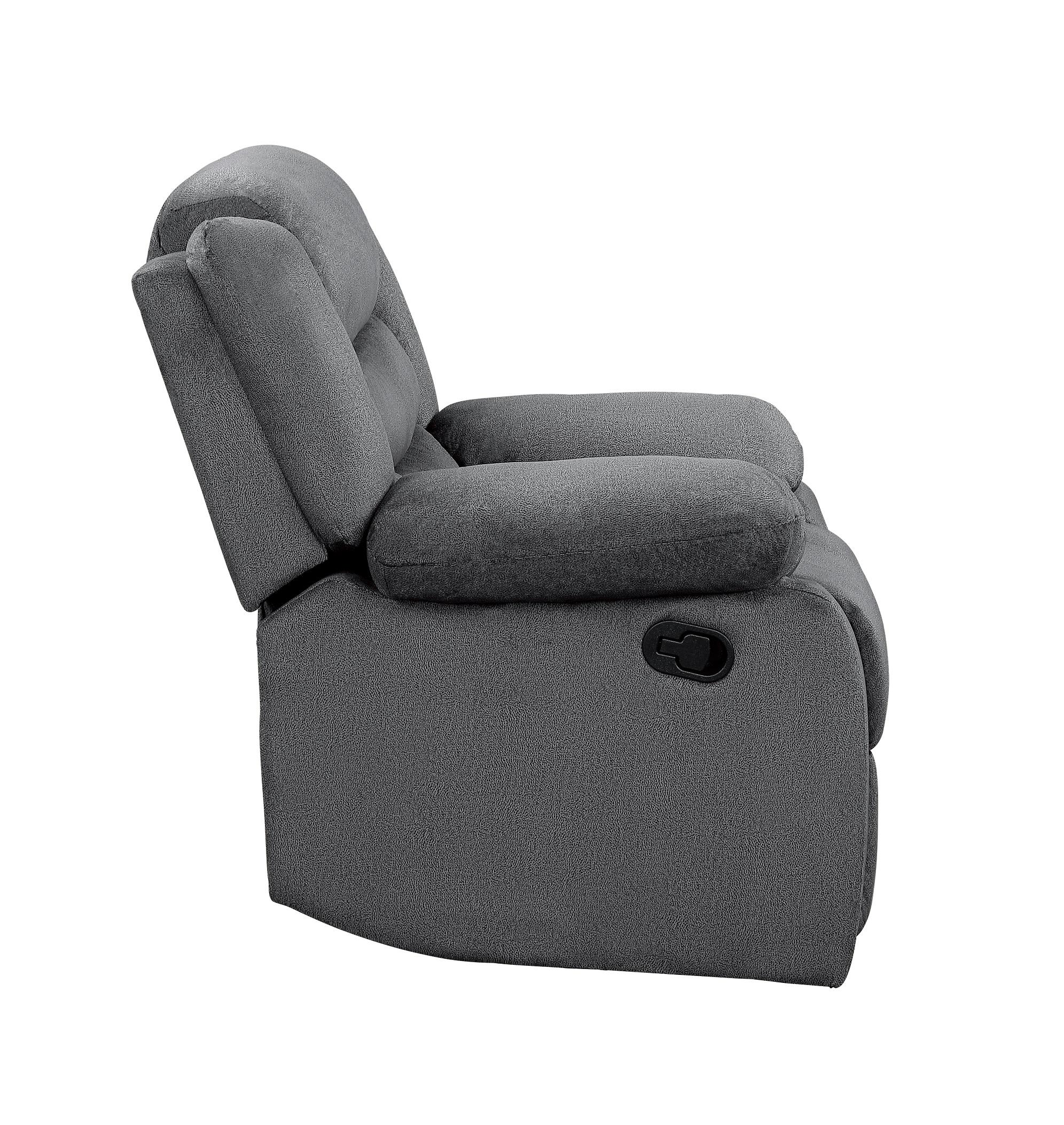 

    
Homelegance 9526GY-1 Discus Reclining Chair Gray 9526GY-1
