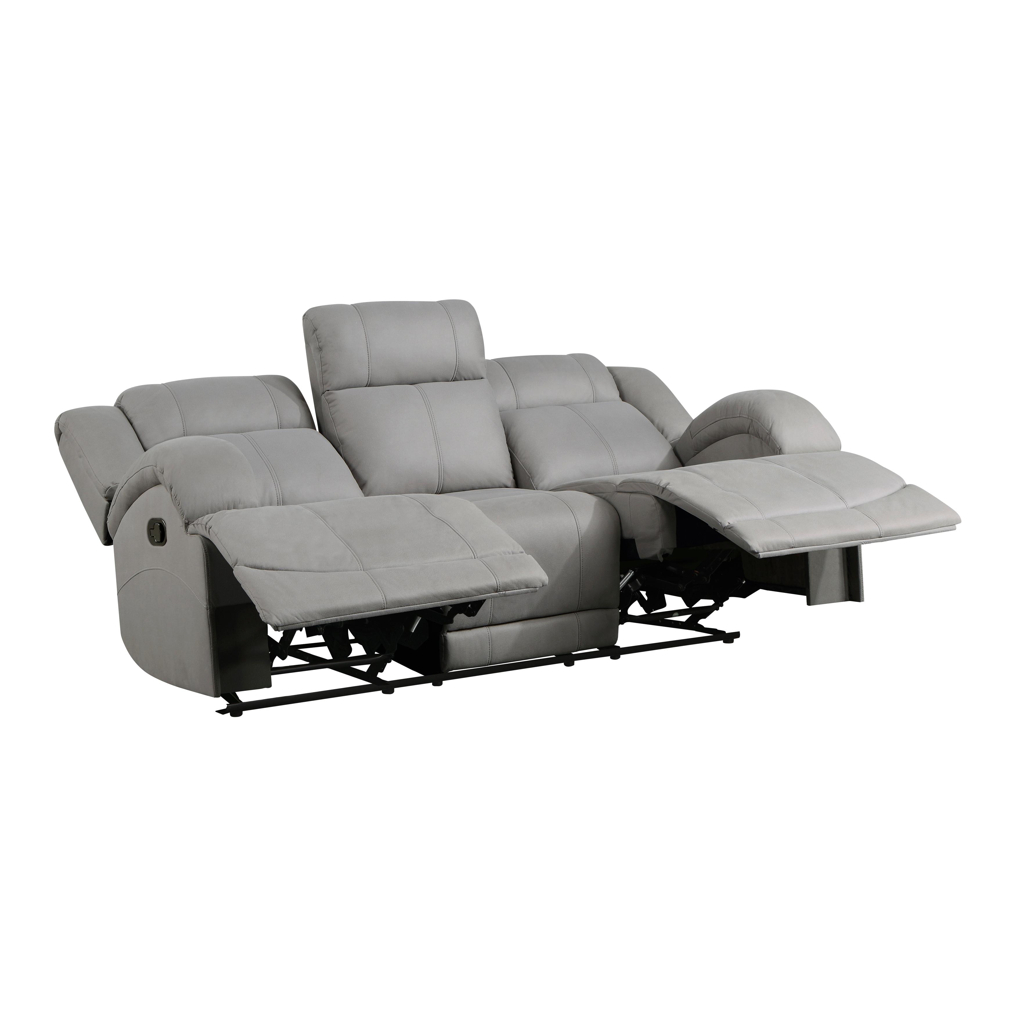 

                    
Homelegance 9207GRY-2PC Camryn Reclining Set Gray Microfiber Purchase 
