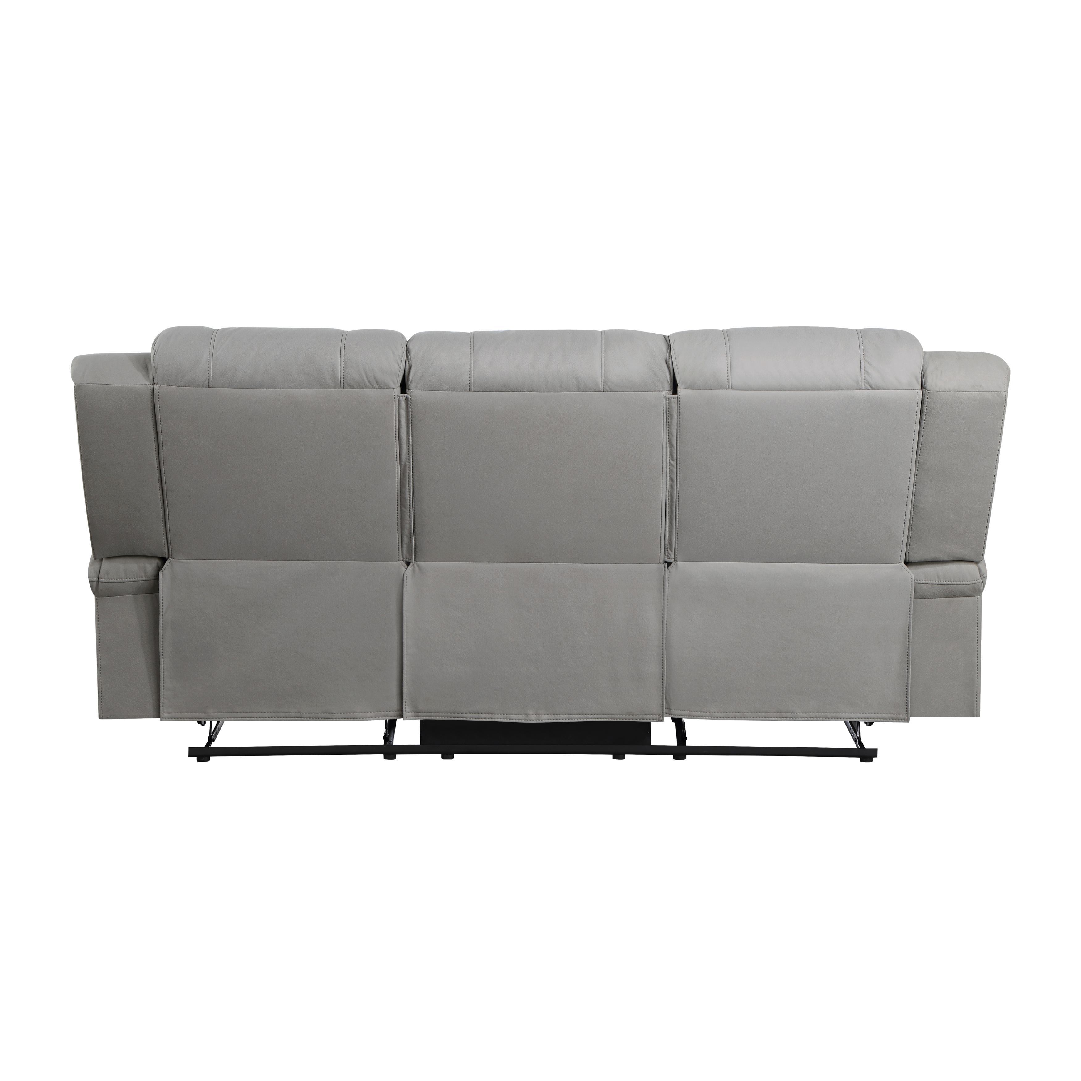 

                    
Homelegance 9207GRY-3 Camryn Reclining Sofa Gray Microfiber Purchase 
