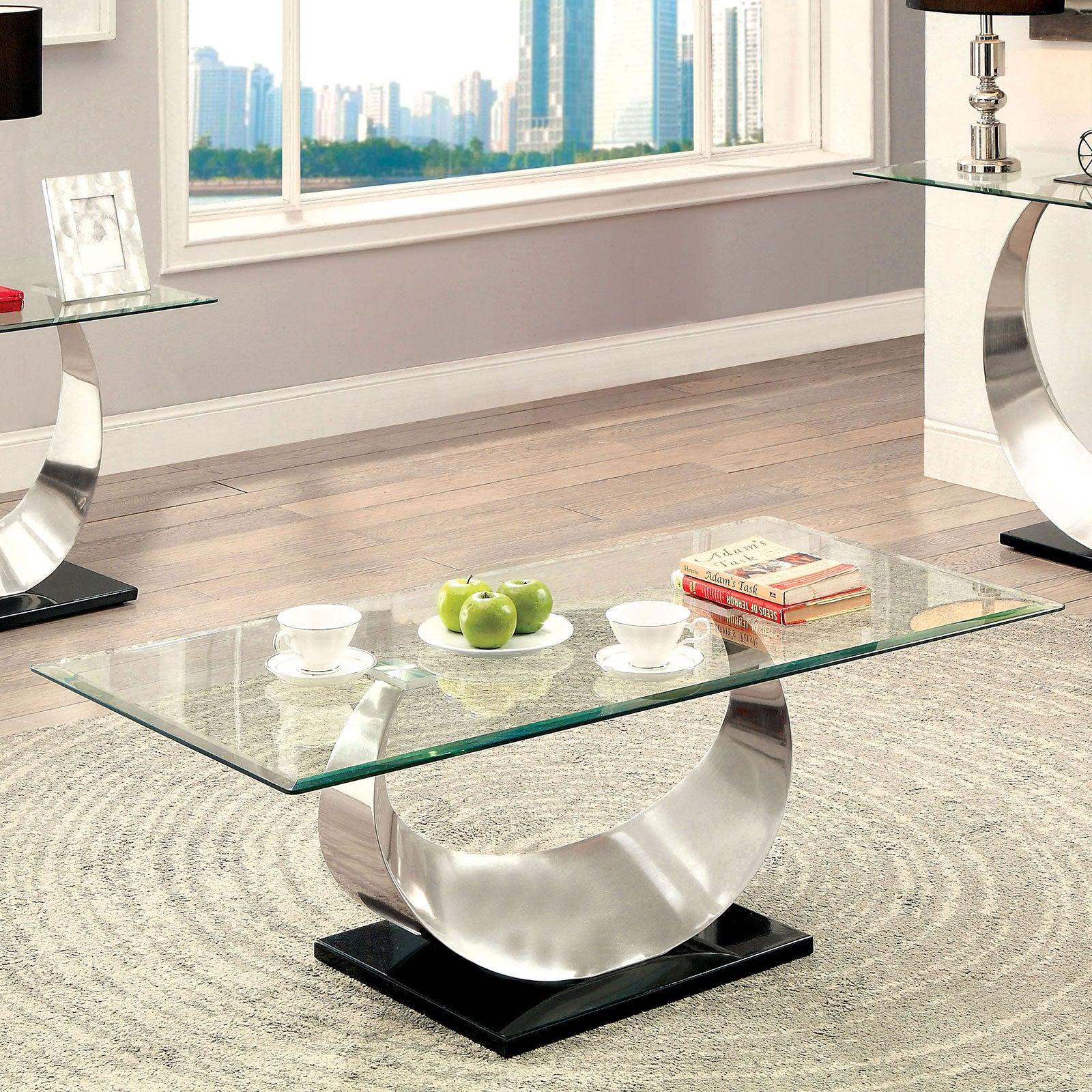 

                    
Furniture of America SM2218-3PC Tegan &amp; Orla Sofa Loveseat and Coffee Table Set Gray Microfiber Purchase 
