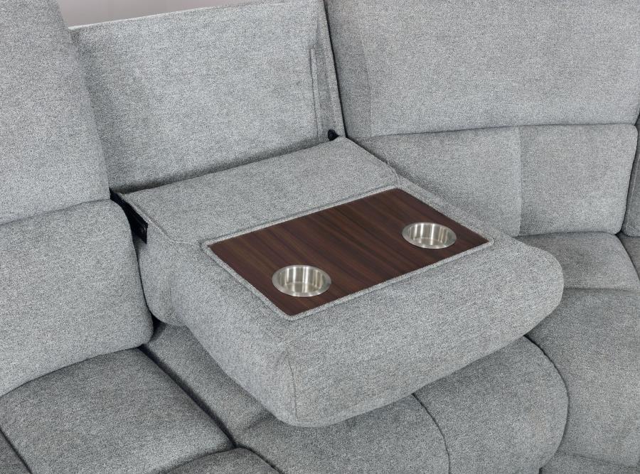 

    
Coaster 602560 Belize Motion Sectional Gray 602560
