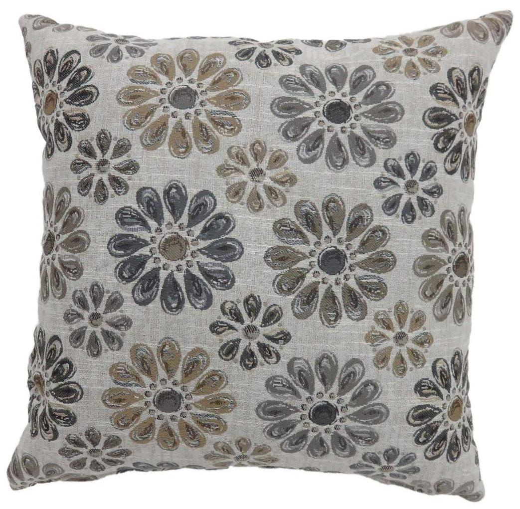 Transitional Throw Pillow PL6024GY-S Kyra PL6024GY-S in Gray 