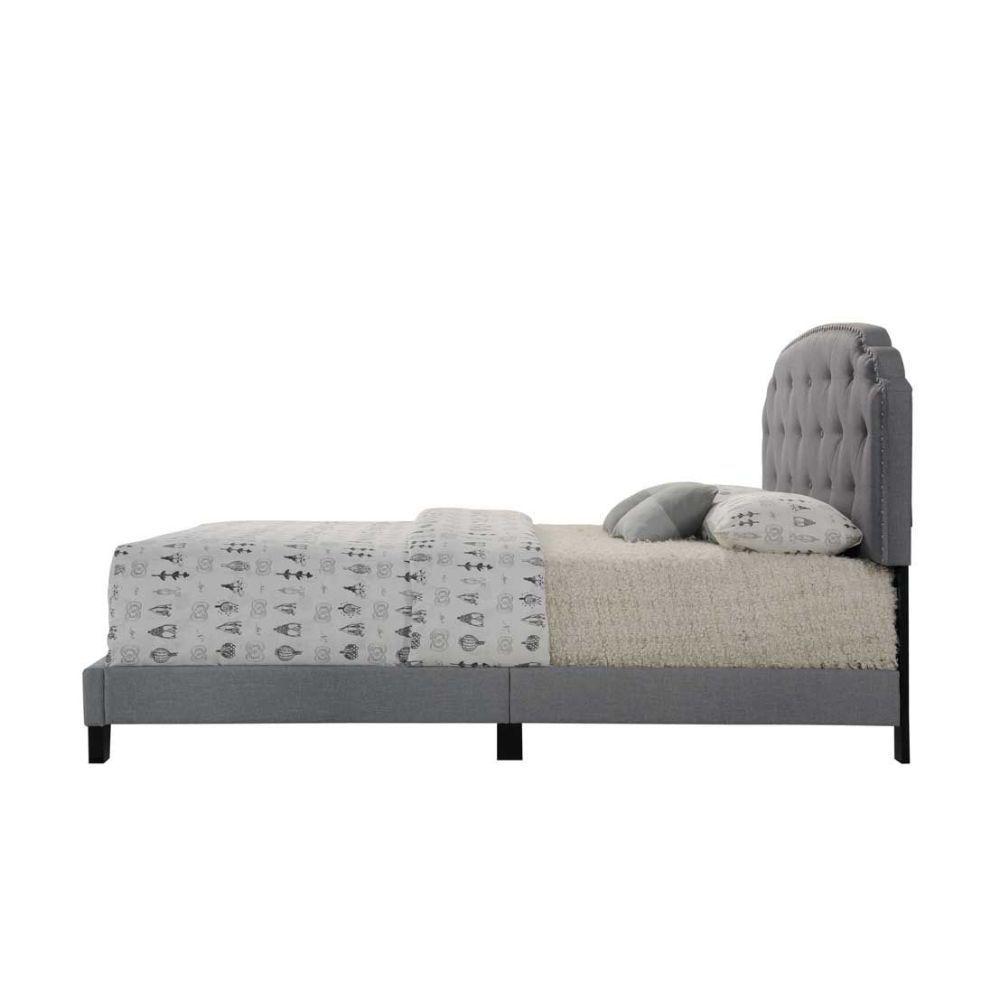 

    
Acme Furniture Tradilla Queen Bed Gray 26370Q
