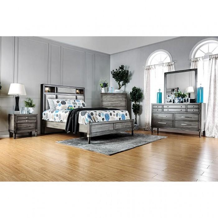 

        
Furniture of America Daphne Armoire CM7556AR Armoire Gray  65424239294989
