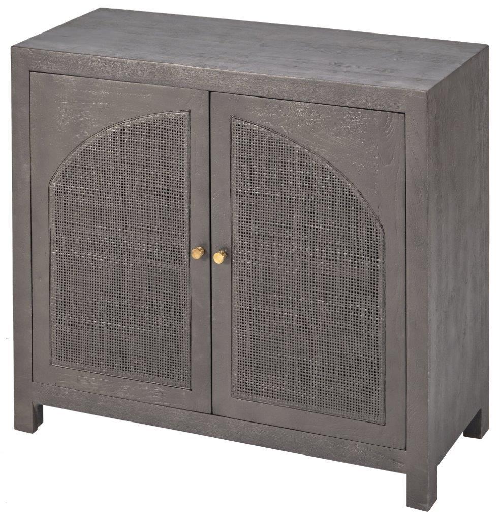

    
Transitional Gray Solid Wood Cabinet JAIPUR HOME DYS-24251 Callery
