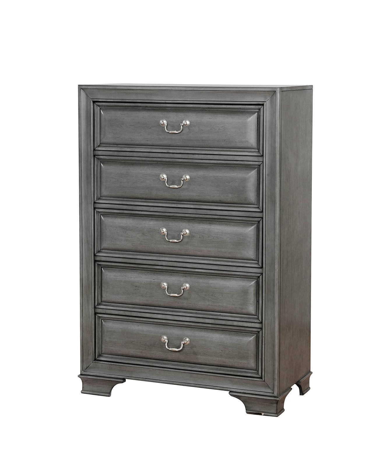 Transitional Chest CM7302GY-C Brandt CM7302GY-C in Gray 