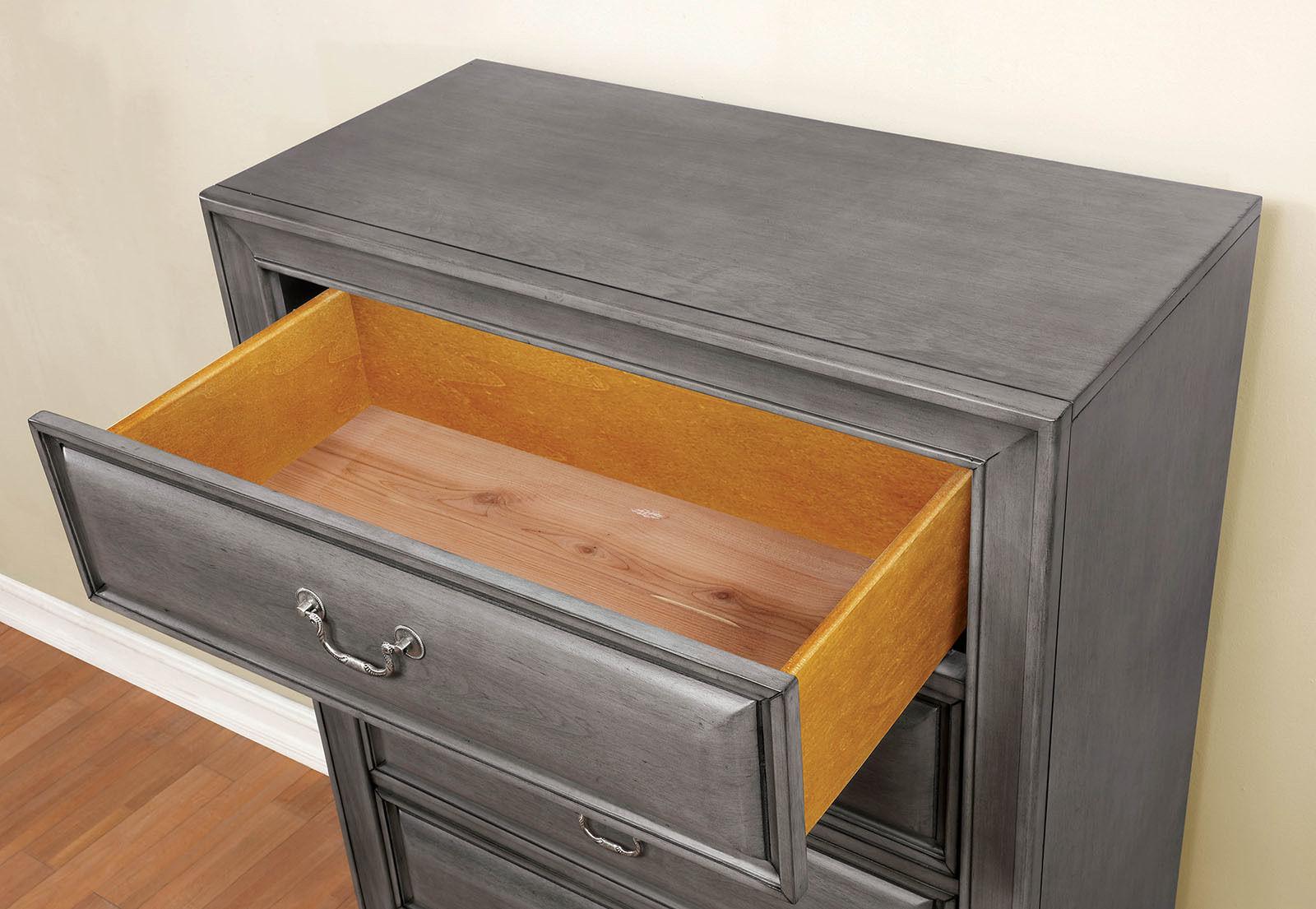

    
Transitional Gray Solid Wood Chest Furniture of America CM7302GY-C Brandt
