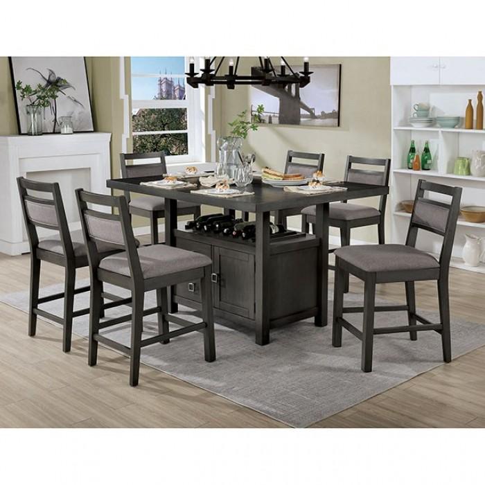 

    
Furniture of America CM3794PT Vicky Counter Height Table Gray CM3794PT

