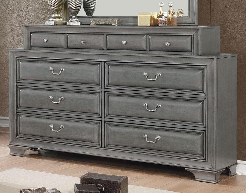 

    
Transitional Gray Solid Wood Dresser Furniture of America CM7302GY-D Brandt

