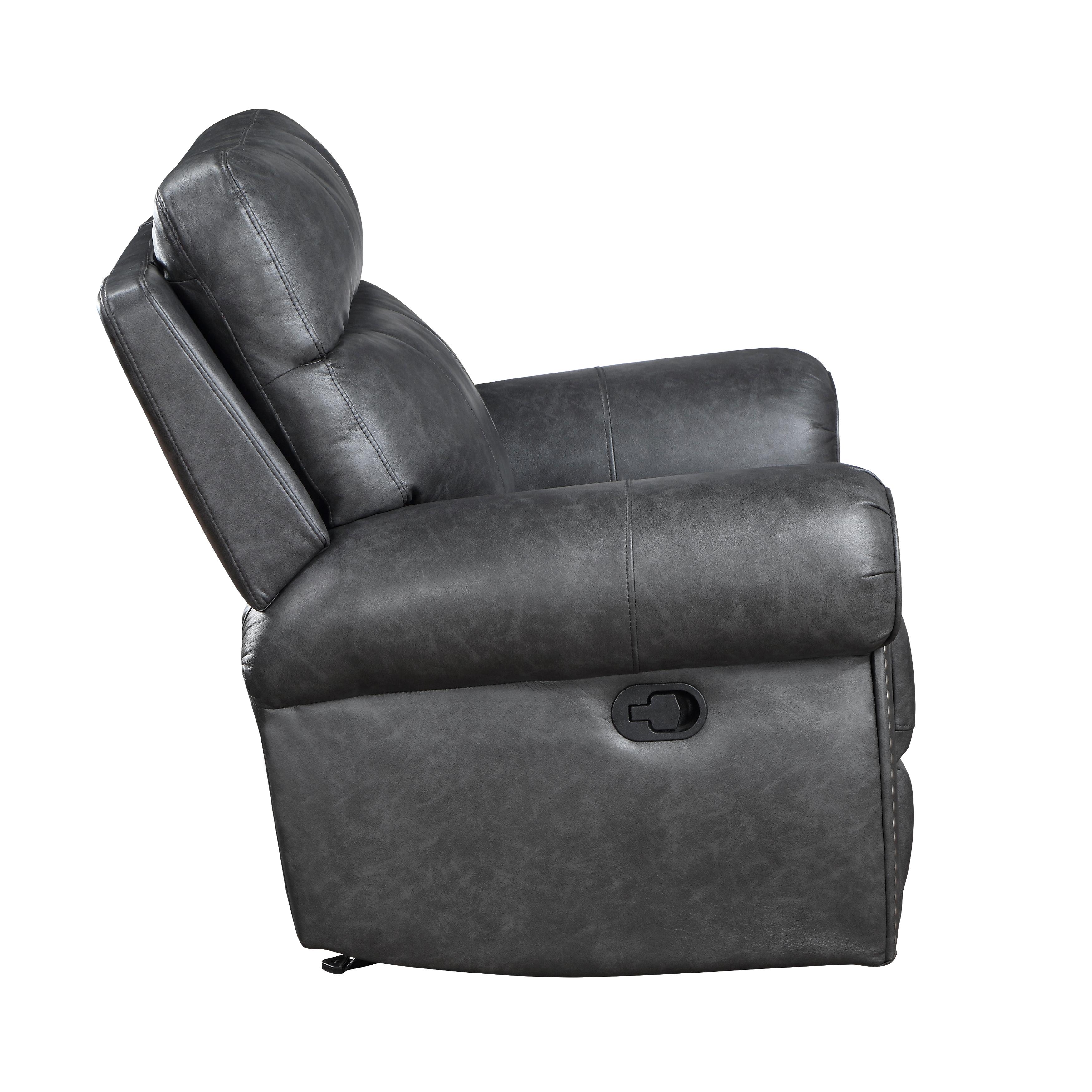 

                    
Homelegance 9488GY-1 Granville Reclining Chair Gray Suede Purchase 
