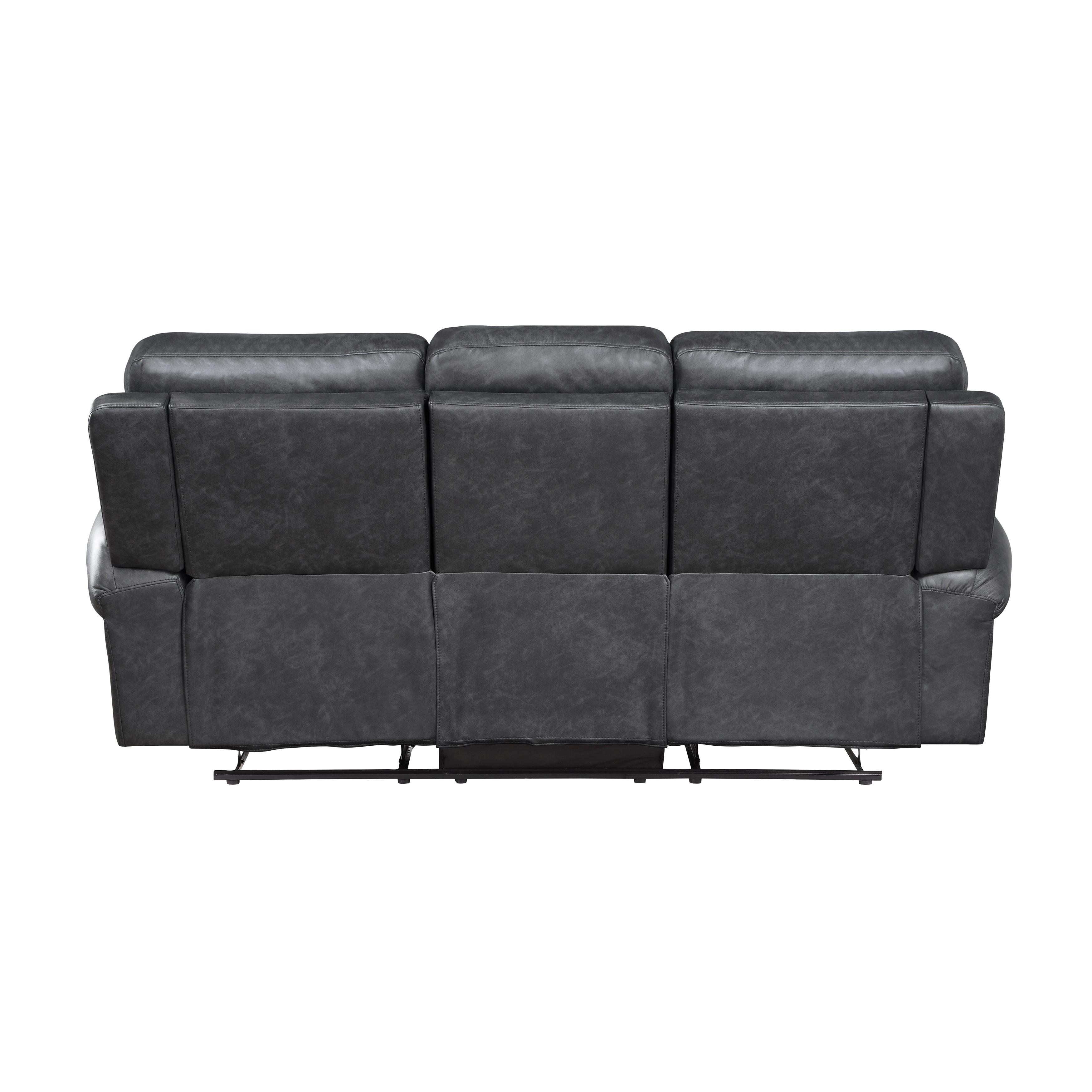 

                    
Homelegance 9488GY-3 Granville Reclining Sofa Gray Suede Purchase 
